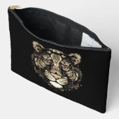 Gouden Tijger Kop  Etui (Open)