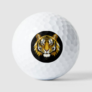 ⛳ Gouden Tijger Voor Stijlvolle Golfer Accessoires Golfballen