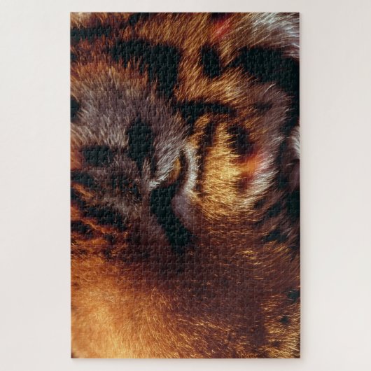 Gouden Tijgeroog Close-Up Wildlife Legpuzzel (Verticaal)