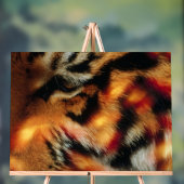 Gouden Tijgeroog Close-Up Wildlife Poster (Neutraal)
