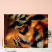 Gouden Tijgeroog Close-Up Wildlife Poster (Huwelijk)
