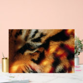 Gouden Tijgeroog Close-Up Wildlife Poster (Huwelijk)