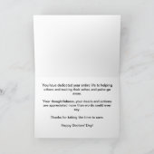 Gouden Timepiece van de Dag van gelukkige Artsen Kaart (Binnen)