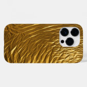Gouden tinten appel iphone 14pro hoes (Achterkant (horizontaal))