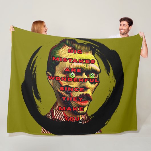 GOUDEN TIPS Fleece Deken (In situ)