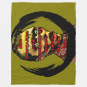 GOUDEN TIPS Fleece Deken (Voorkant)