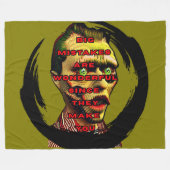 GOUDEN TIPS Fleece Deken (Voorkant (Horizontaal))