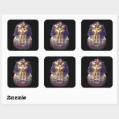 Gouden Toetanchamon Farao Death Mask Sticker (Vel)