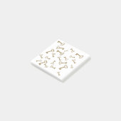 Gouden toetsen,  toetsen Post-it Note (Schuin)