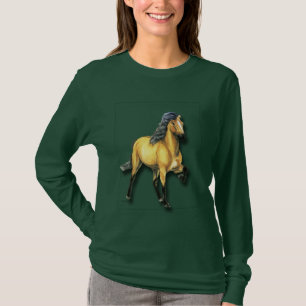Gouden Tolt 2 IJslands paard T-shirt