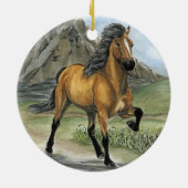 Gouden Tolt 2 Keramisch Ornament (Achterkant)