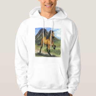 Gouden Tolt IJslands Paard Hoodie