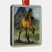 Gouden Tolt Metalen Ornament (Rechts)