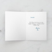 Gouden Toon Maagd Maria met Kind Moederdag Kaart (Binnen)