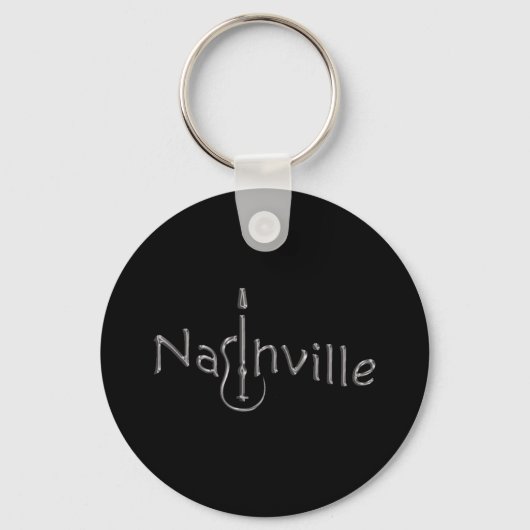 gouden toon van nashville sleutelhanger (Voorkant)