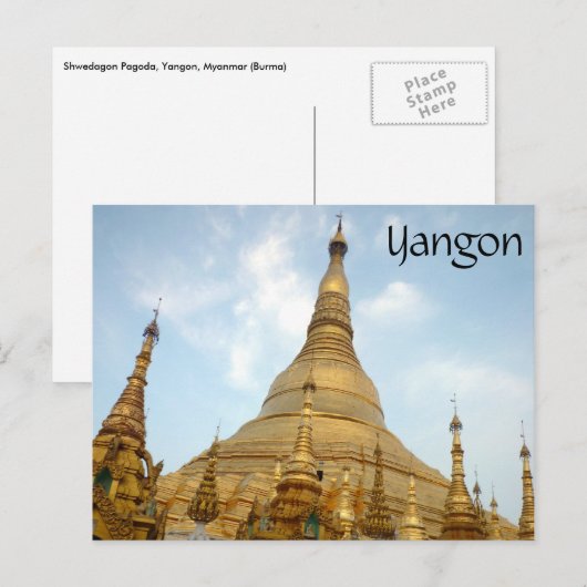 gouden topjes in de zweedse republiek briefkaart (Voorkant / Achterkant)