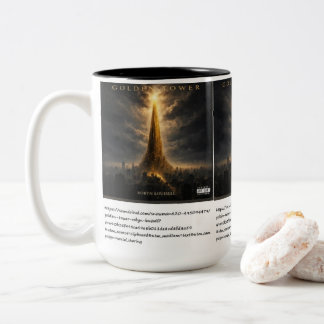 Gouden Toren Tweekleurige Koffiemok