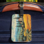 Gouden Toscane Dromen Bagagelabel<br><div class="desc">Voeg een vleugje artistieke charme toe aan uw bagage met dit Golden Toscane Dreams travel label. Met een levendig, schilderachtig uitzicht van het Toscaanse platteland, geïnspireerd op de iconische penseelstreken van Van Gogh, combineert dit label ouderwetse warmte met expressieve kleur. Perfect voor globetrotters, kunstliefhebbers of iedereen die van Italië droomt,...</div>