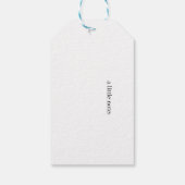 Gouden Toscane Dromen Cadeaulabel (Achterkant)