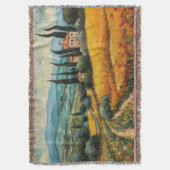 Gouden Toscane Dromen Deken (Voorkant Verticaal)