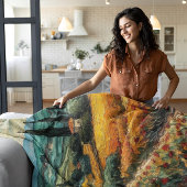 Gouden Toscane Dromen Fleece Deken