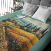 Gouden Toscane Dromen Fleece Deken
