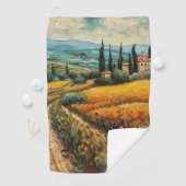 Gouden Toscane Dromen Golfhanddoek (Insitu)