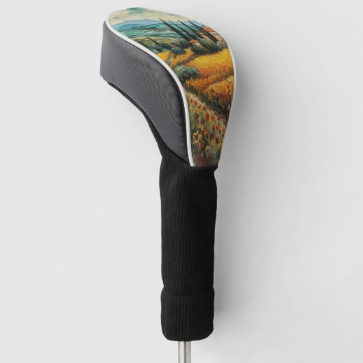 Gouden Toscane Dromen Golfheadcover (Schuin)