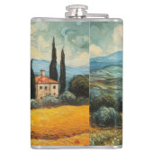 Gouden Toscane Dromen Heupfles (Achterkant)