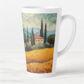 Gouden Toscane Dromen Latte Mok (Rechts)