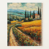 Gouden Toscane Dromen Planner (Achterkant)