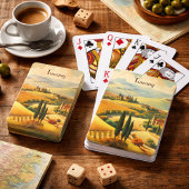 Gouden Toscane Dromen Pokerkaarten