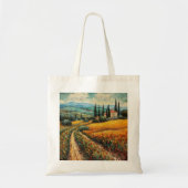 Gouden Toscane Dromen Tote Bag (Voorkant)