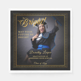 Gouden touch Maak je toekomst mooier. Servet