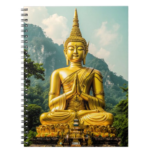 Gouden Tranquiliteit Notitieboek (Voorkant)