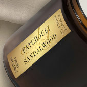 Gouden Trendy Product Jar Thin Tamper Proof Label