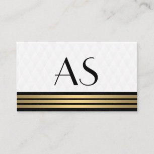 Gouden Trim Klassieke Monogram Pluche Diamant Visitekaartje