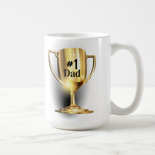 Gouden Trofee #1 Vader Moeder Zoon Koffiemok
