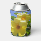 Gouden Trompet Bloemen I Blikjeskoeler (Blikje Achterkant)
