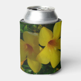 Gouden Trompetbloemen II Tropisch Blikjeskoeler