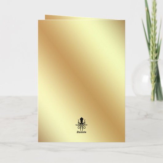 Gouden Trouw Aankondiging  (Achterkant)