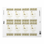 Gouden Trouw Wijnlabels Etiket (Full Sheet)