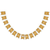 Gouden trouwdag 50e foto bunting vlaggetjes (Alle)