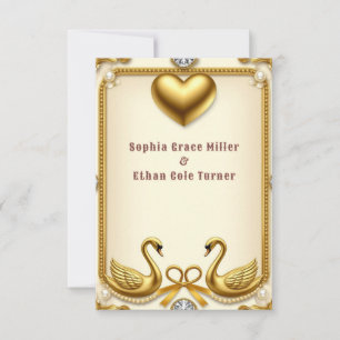 Gouden Trouwdatum Sla Het Moment Vast Design 💍 Save The Date