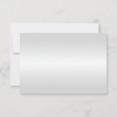 Gouden Trouwringen En Hartjes Tafelkaart Kaart (Achterkant)