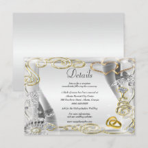 Gouden trouwringen harten bruiloft details