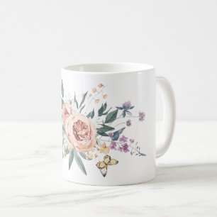 gouden tuin   Chic Girly Flower Mok