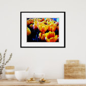 Gouden tulp poster (Keuken)