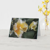 Gouden Tulpen Kaart (Gele Bloem)