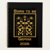 Gouden Tweeling Planner (Voorkant)